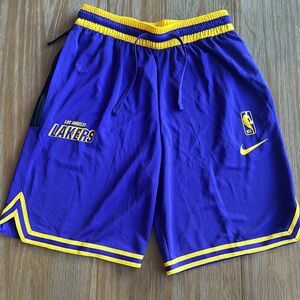 LA Lakers Nike Dri-Fit Team Issued Shorts sz Medium